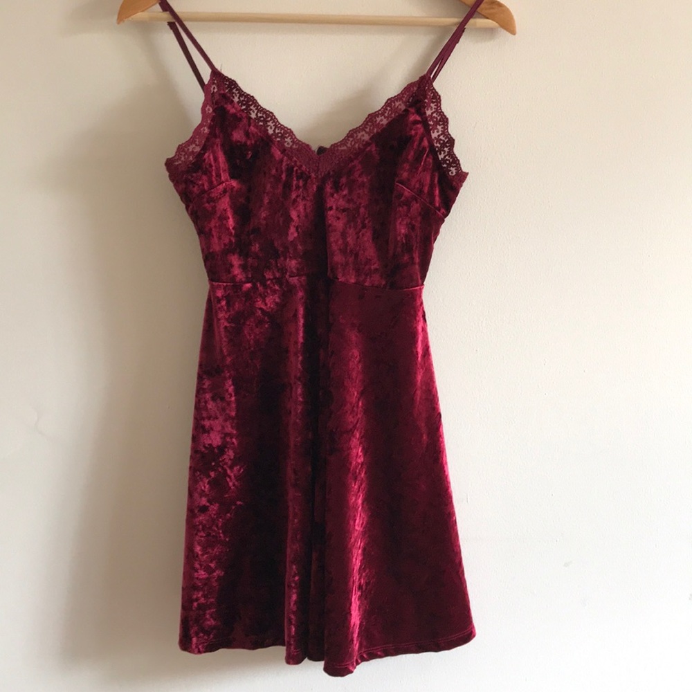 Red Velvet Dress